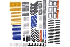 LOONGON Technic liftarm rama podwozia separatora cegieł LIFTARM śmigłowiec z wirnikiem belki – 280 sztuk belek osie łączników zestawy cegieł technic belki zestaw asortymentowy