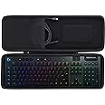 co2CREA Hard Travel Case Replacement for Logitech G915 Wireless Mechanical Gaming Keyboard (for G915 Full Size)