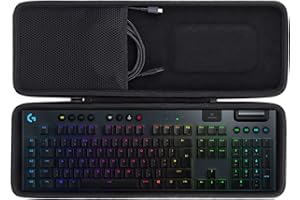 co2CREA Twardy futerał do Logitech G915 LIGHTSPEED bezprzewodowa mechaniczna klawiatura do gier, tylko etui