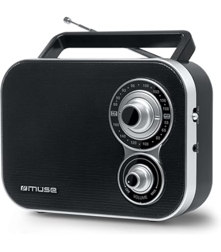 Petite Radio portable légère MUSE M-030 R 2 band FM / MW
