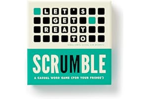 BRASS MONKEY Scrumble Magnetic Fridge Game