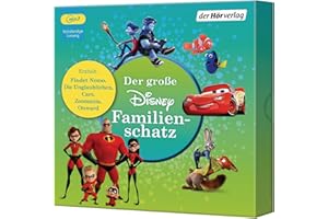Der große Disney-Familienschatz: Findet Nemo - Die Unglaublichen - Cars - Zoomania - Onward: Keine halben Sachen (Sammelboxen, Band 1)
