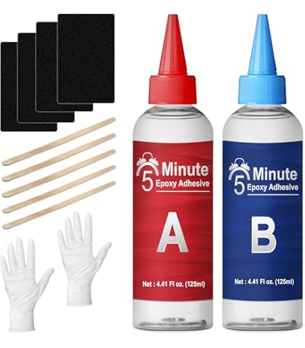 Riparazione Crepe Metalli Con Resina Epossidica Stucco Metallo Liquido Bicomponente - Colla Extra Forte Per Riparazioni Metalliche Colla Epossidica Metallo - Foto 5