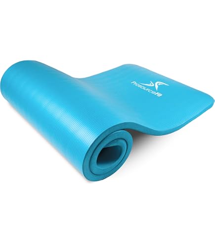 Tunturi Tapis de fitness épais 15mm - Tapis de gymnastique antidérapant - Pour le yoga