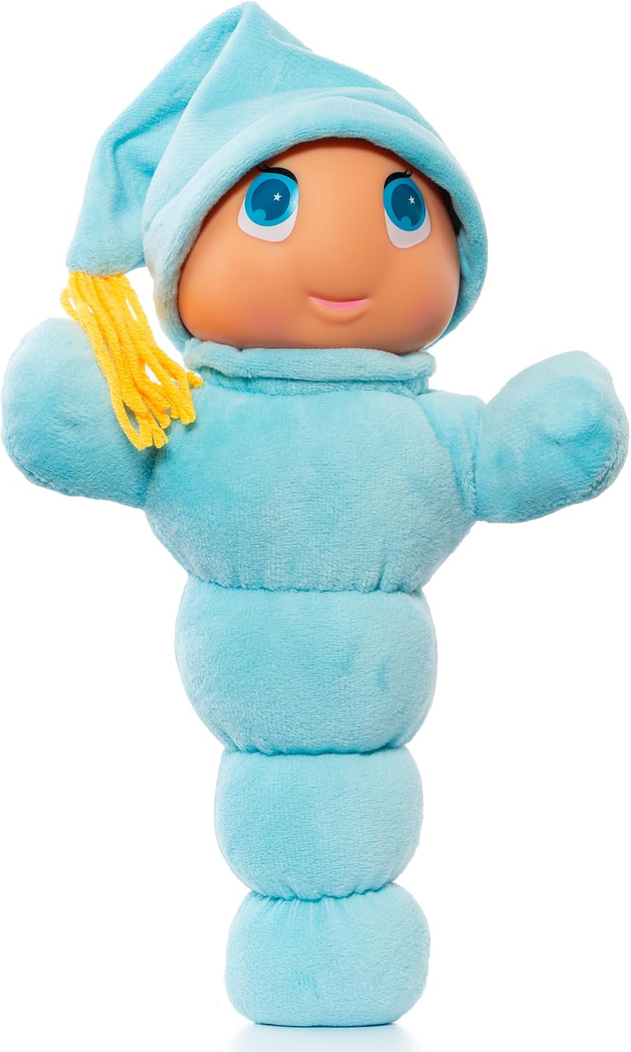 MOLTO | Gusy Luz® Arcoiris Azul, Luz Quitamiedos Infantil, Muñeco Clásico para Dormir, 2 Nanas para Soñar, Modo Día y Noche, Juguete Bebé Desde 0 Meses