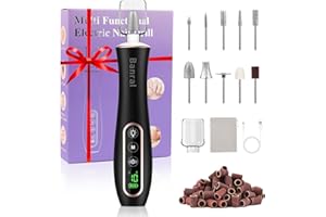 ‎BANRAL Nagelfräser Elektrisch- Nagelfräser für Gelnägel - Maniküre set Elektrisch 20000U/Min, 10 Gear Nail Drill, Elektrische nagelfeile für Gelnägel, Acryl Gelnägel, Naturnägel
