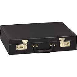 Valigetta Attaché Alassio PONTE 44.5x33x10cm - Finta Pelle Nera Con Serrature - Foto 6