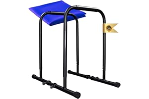 Barras paralelas calistenia Futura8, agarres antideslizantes, soportan hasta 150 kg, ideales para fondos pinos abdominales y flexiones, entrenamiento en casa o al aire libre para fuerza y equilibrio