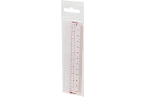 BSB Tagesanzeiger Lineal - 6-Fach Lochung - ca. A7 - für Pocket Terminplaner Organizer - 02-0288