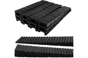 Ouligay 16 Calzos Cuña Mueble de Plástico con Puntos de Rotura Integrados