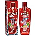 Dabur Cool King Hair Oil 300ml | Up to 8 Hours Cool Relaxation | Relieves Stress | Enriched With 11 Herbs | Chill Tube With Cooling Crystals