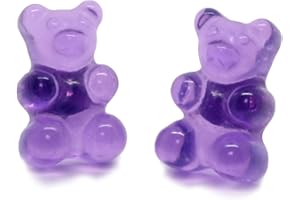 Bluebubble MY SWEET SHOP Mini Gummy Bear Stud Earrings on Gift Card