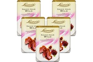 N.V. Lacroix Sauce pour Wild klassische Sauce zu Wildfleisch 150ml 5er Pack