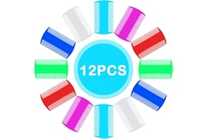 FUYIHGL 12Pcs Flea Comb for Cats Dogs, Cat Dog Flea Comb with Double Side Tooth, Flea Brush for Dogs Cats with Fine Tooth for Effective Flea Removal, Pet Flea and Tick Comb for Small Cats, Dogs, Kitten Indoor