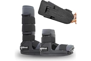 INDESmed Bota Ortopédica Walker, 2 botas en una (bota corta + bota larga), única en el mundo ajustable a todas las tallas y anchos del pie, premiada internacionalmente, extra-transpirable