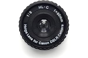 Holga HL-C Canon DSLR Lens Black