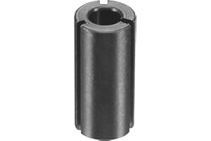 sourcing map Router Collet Driver Adapter Convert 12.7mm (1/2") to 6.35mm (1/4") for CNC Engraving Milling Bit Woodworking Carving Machine