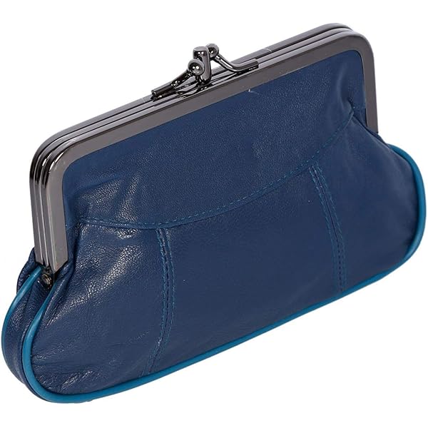 Oakridge Leather Porte-monnaie Double Fermoir Pour Femme Avec Espace