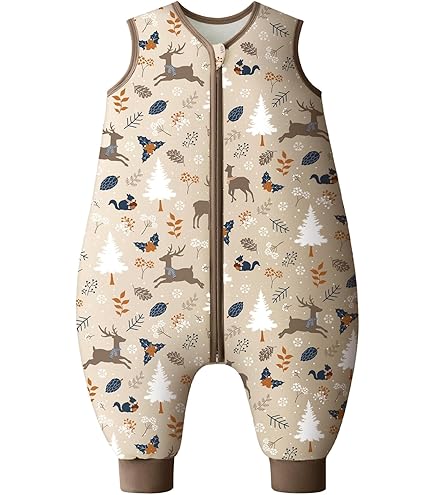 Unnivoll Saco De Dormir De 4 A 6 Años, Saco De Dormir De Verano Tog 0.5, 100% Algodón, Turbulette Para Bebé Recién Nacido Niños Niñas