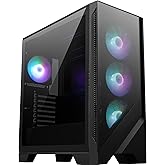 MSI MAG FORGE 321R AIRFLOW Temperli Cam 4x120mm ARGB Fan Type C Front ATX Gaming Bilgisayar Kasası
