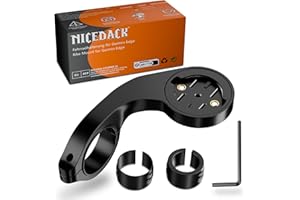 NICEDACK Soporte para Bicicleta Compatible con Bryton, Soporte para Computadora de Bicicleta para Bryton 10, 15, 100, 310, 320, 330, 410, 420, 450, 460, 500, 530, 750, 60, S800, 750SE, etc.