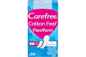 Carefree Salvaslips Flexiform White 30 unidades