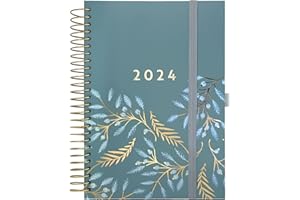 Vita Dì Per Dì Boxclever Press. Agenda settimanale 2024 A5 inizia ora e dura fino a Dic’24 con liste. Elegante planner per organizzare gli impegni.