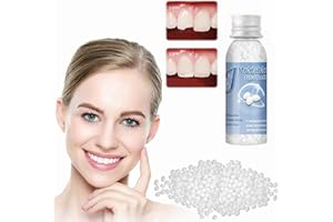SEGMINISMART Tooth Filling Repair Kit,Temporary Tooth Filling,Denture Repair Beads,Tooth Repair Granules for Missing Tooth,Filling Kit for Teeth,Tooth Repair Kit Temporary,Broken Tooth Repair Kit (20ml)