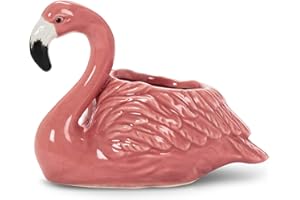 Abbott Collection 27-MINIKIN-310 Small Flamingo Planter, 1 EA, Pink