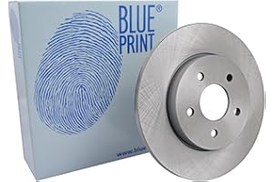 Blue Print ADJ134357 Brake Disc Set (2 Brake Disc) rear, full, No. of Holes 5