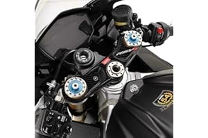 labelbike - 3D Sticker Protection Fork Plate Steering compatible with Aprilia RSV4 1100 and RSV4 Factory 2021-2022