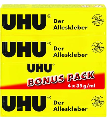 UHU Schuh- Und Lederkleber Transparent Universal Stark 33Ml Tube