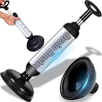 EHIOG Saugglocke Für Verstopfte Abflüsse - Pressluft Rohrreiniger Für Waschbecken, WC & Dusche