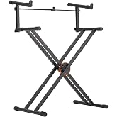 Kozmos KS-510 / Profesyonel X &Ccedil;ift Katlı Klavye Standı