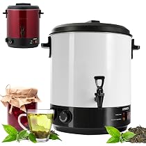 AREBOS Stérilisateur automatique 28 L Electrique Distributeur de boissons chaudes 2500 W température réglable 30-110 °C avec thermostat | Leroy Merlin AREBOS Stérilisateur automatique 28 L Electrique Distributeur de boissons chaudes 2500 W température réglable 30-110 °C avec thermostat | Leroy Merlin