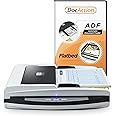 Plustek PL4080 - High Speed Versatile Scanner, Flatbed + ADF All in one. with 50 Sheet Document Feeder and A4 Size Flatbed scan Special Design Suit for Multi Folded documents.