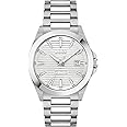 Boss Hugo Strike Qtz Basic Calendar Silver White Round Dial Men's Analog Watch|Stainless Steel Material|Silver Color Band - 1514176