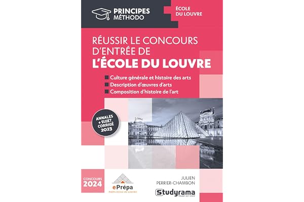 Réussir le test d'entrée à l'Ecole du Louvre