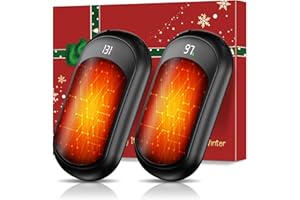 USB Ładowalny ogrzewacz ręczny, szybkie ogrzewanie, regulacja temperatury 3 stopnie，Prezent świąteczny