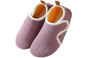 Cozozn Zapatillas de Estar por Casa para Niña Niño Pantuflas Invierno Interior Dormitorio Suave Casa Caliente Zapatos Antideslizantes Peluche de Slippers
