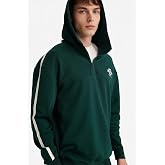 DeFacto Pamuklu Boxy Fit Kap&uuml;şonlu Baskılı Sweatshirt F8659AX26SP