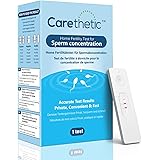 Test di Fertilità Maschile | Carethetic Test dello Sperma | Il Test della Conta Spermatica Mostra un Conteggio Normale o Bass