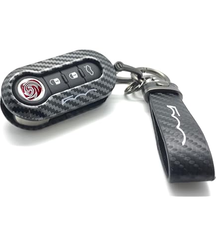 Nordecco - Cover per chiave a 3 pulsanti, in silicone glitterato, per Fiat 500C, 500, 500L, Abarth, Grande, Punto, Brava, Panda, Stilo e Linea (rosa glitterato Nordecco - Cover per chiave a 3 pulsanti, in silicone glitterato, per Fiat 500C, 500, 500L, Abarth, Grande, Punto, Brava, Panda, Stilo e Linea (rosa glitterato