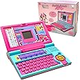Storio Minnie Mouse Educational Laptop Computer Toy with Mouse | 1 Year Extended Warranty | Kids Above 3 Years | 20 Fun Activity Learning | Learn Letter Words Games Mathematics Music Logic Memory