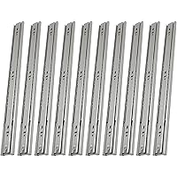 Mepiq Schubladenschienen 500mm - 5 Paar Vollauszug Führungen