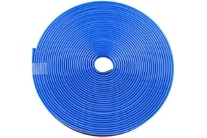 XLUMIO Car Wheel Rim Protector Decor Strip, 8m Rim Trim Wheel Protection Strips Protection Ring Tire Scratch Resistance Anti-Collision Alloy Wheel Rim Protectors(Color:Blue)