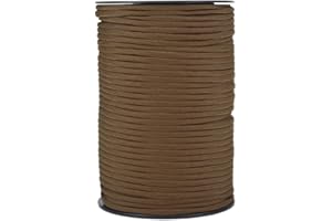 GLOGLOW 550 - Cordón Reflectante para Paracaídas de Supervivencia, Resistente al Desgaste, 9 Hilos, 100 m, para Actividades al Aire Libre