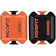 moofit CS8 Sensore di Velocità/Cadenza, Sensore di Velocità | Distanza | Cadenza Wireless Bluetooth e ANT+ con Tecnologia a B