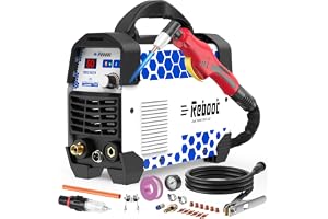 Plasmaskärare CUT 60 digital IGBT – inverter 240 V 60 ampere, rent snitt från 1/2 tum, RBC6000 5GEN, perfekt för gör-det-själv och industriprojekt