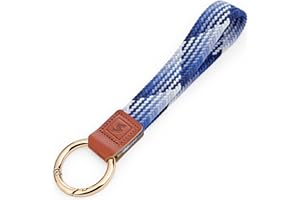 SENLLY Lanière de Poignet, Extensible Courte Porte-Clés Courroie, Conception Anti-Chute Élastique Originale